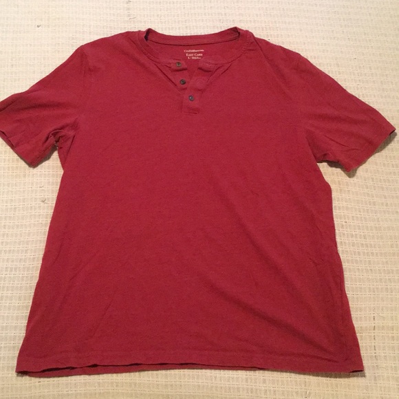 Croft & Barrow Men’s Short Sleeve Henley - Picture 1 of 2